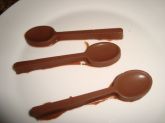 Colherzinha de chocolate