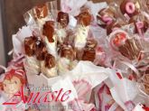Marshimallow no palito coberto com chocolate - und